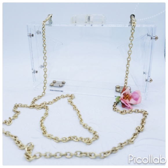 Limited Clear Acrylic Boxy Clutch - Picture 5 of 6